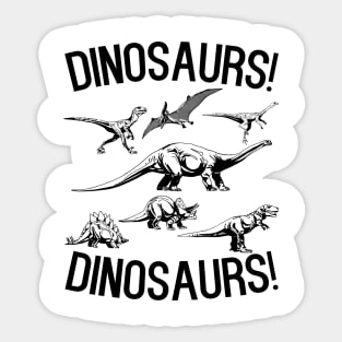 Cute Dinosaur Sticker